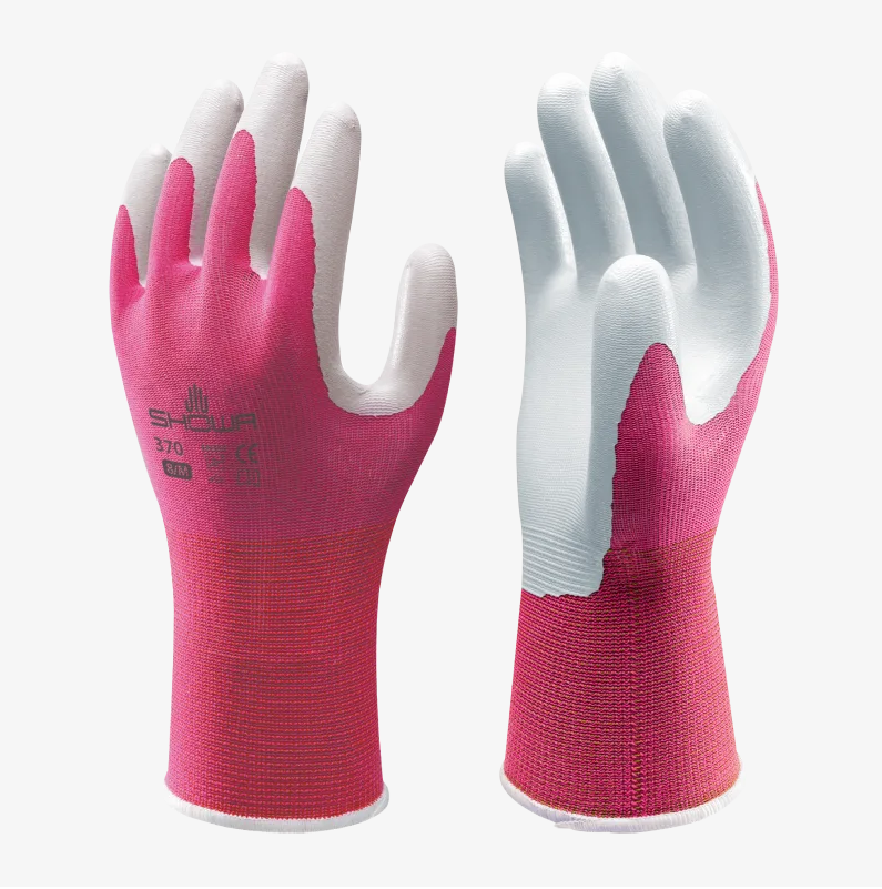 SHOWA 370 - Nitrile Palm Gardening Gloves