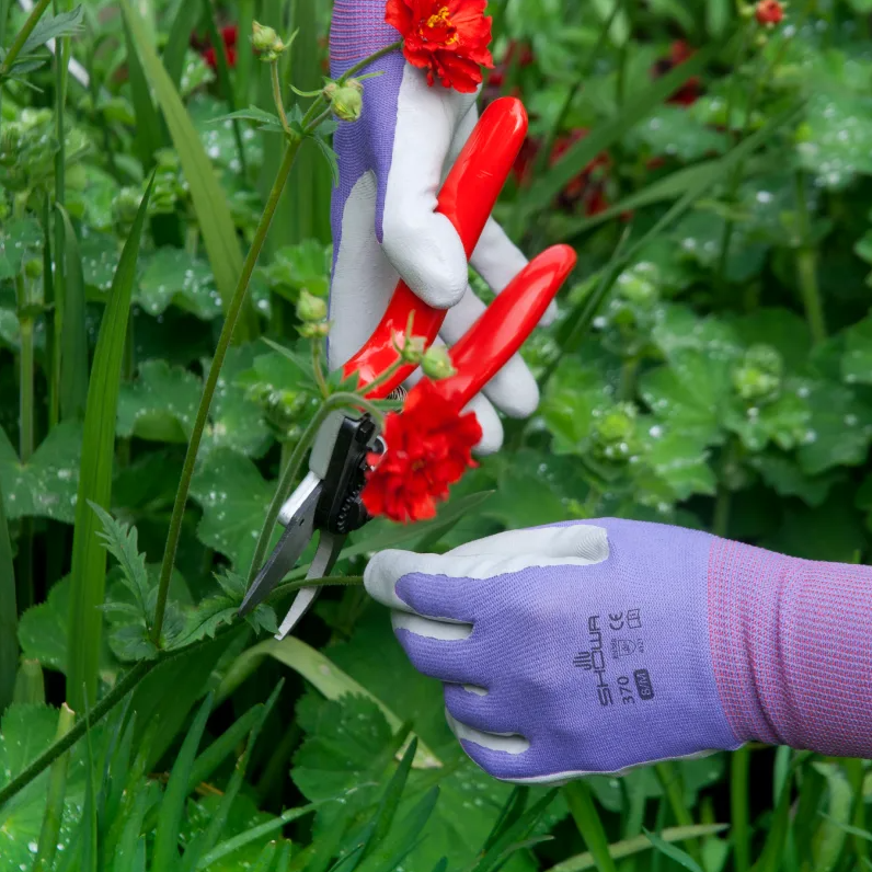 SHOWA 370 - Nitrile Palm Gardening Gloves